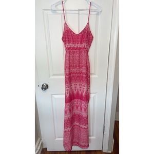Charlie Jade Women’s Pink Maxi Dress Size Medium